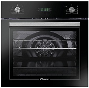 Духовой шкаф Candy FCT625NL/1 (TIMELESS / 70 л / до 250°C / Чёрный, стекло / Aquactiva / Гриль / Металлические направляющие / A)