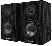 Колонки 2.0 SVEN SPS-575 / 6W / Питание - USB / чёрный / Корпус - дерево (MDF) 