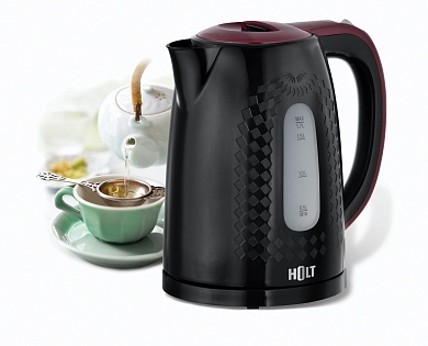 Чайник HOLT HT-KT-013 (2200Вт / 1,7л / пластик / черный)