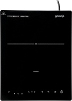 Плитка индукционная Gorenje ICR2000SP (1 конфорка / Стеклокерамика / 2000 Вт / Черный)