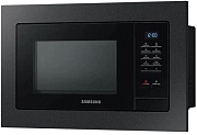 Микроволновая печь встраиваемая Samsung MG23A7318CK/E2 (Чёрный / 23 литра / ширина - 59,6 см / 800 Вт / Гриль 1100 Вт / Quick Defrost)