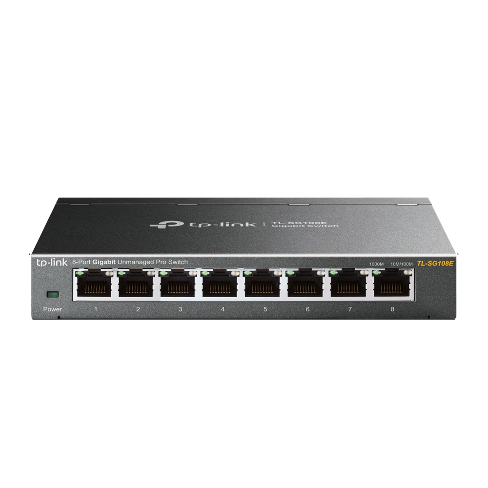 Коммутатор TP-LINK TL-SG108E Easy Smart гигабитный 8‑портовый коммутатор