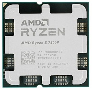 Процессор AMD AM5 Ryzen 5 7500F tray без кулера 3.7(5)GHz, 6core, 32MB 95Вт 100-000000597