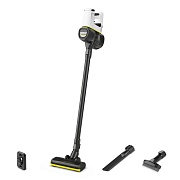 Пылесос вертикальный Karcher VC 4 Cordless myHome (140 Вт, контейнер 0,65л., аккумулятор Li-Ion, время работы до 30 мин./ белый) 