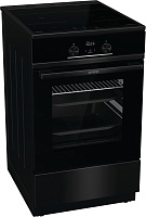 Плита электрическая Gorenje GEIT5C60BPG (Advanced / Черный / духовка - 70 л / 4 индукц. конфорки (2000/1600/2000/2000Вт) / Мощность - 10,5 кВт) Чёрный