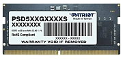 Память DDR5 SODIMM 8Gb 4800MHz  Patriot Signature Line PSD58G480041S 