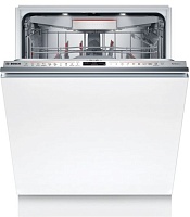 Машина посудомоечная встраиваемая 60 см Bosch SMV8YCX02E (Serie8 / 14 комплектов / 3 полки / расход воды - 9,5л / Home Connect / TimeLight / AquaStop)