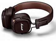 Беспроводные наушники Marshall MAJOR IV, (Bluetooth 5.0, кабель 2.15 м, SBC), Коричневые