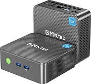 Мини компьютер GMKtec G3S Intel N95 (8GB DDR4 + 256GB SSD, WIN 11 Pro, EU Power Supply, Silver)