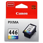 Картридж Canon CL-446 для PIXMA MG 2440 / MG2450 / MG2540 / MG2550 Color срок истек с 07.2023-10.2023 Чёрный