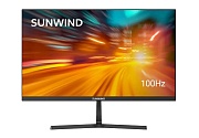 Монитор 27" SunWind SM-27FI221 IPS/1920x1080/5 мс/300 кд/м2/HDMI/VGA/DisplayPort/100 Гц Чёрный