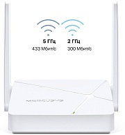 Маршрутизатор Mercusys MR20 AC750 Двухдиапазонный Wi-Fi роутер