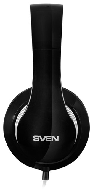 Наушники с микрофоном SVEN AP-940MV (регулятор громкости, регулируемое оголовье) 3pin/4pin black/white