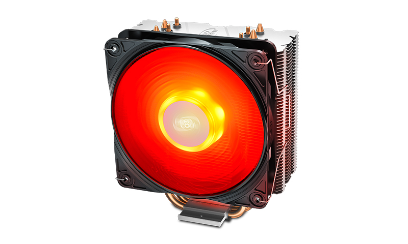 Кулер Deepcool GAMMAXX 400 V2(Red) socket Intel LGA1200/1151/1150/1155/1366; AMD AM4/AM3+/AM3/AM2+/AM2/FM2+/FM2/FM1, 120mm fan, 180W