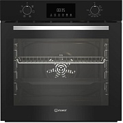 Духовой шкаф Indesit IFE 3644 J BL (72 л / до 250 °C / Чёрный / Паровая очистка / Гриль / Съемные направляющие / А)