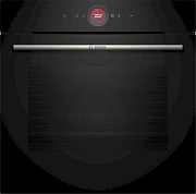 Духовой шкаф Bosch HBG7241B2 (Serie8 / 71 л / до 300 °C / чёрное стекло / Гриль / AquaClean / Home Connect / SoftClose / A+)