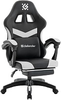 Игровое компьютерное кресло Defender Runa PRO чёрный/белый