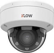 Видеокамера iFLOW F-IC-1742CMZ4 уличная купольная F1.6, 2.8-12mm, 4MPix, ИКподсветка, PoE