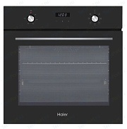 Духовой шкаф Haier HOX-P06HGB (76 л / Чёрное стекло / Гриль / Телескоп.напр.(x1) / Эмаль легкой очистки / A)