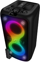 Беспроводная портативная колонка SVEN PS-960 / 160W / TWS / microSD / USB / FM / Bluetooth / IPx4 / Батарея 8800mAh / LED подсветка / караоке