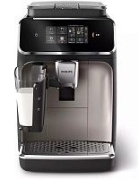 Кофемашина Philips EP2336/40 (кофе зерновой, молотый/ 1500 Вт/ 1.8 л/ автоматический капучинатор/ 4 напитка) Чёрный/Медный