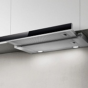 Вытяжка телескопическая Elica ELITE 26 IX/A/60/VT (900 м³/ч / 180 Вт / LED освещение 2x2.5 Вт / ширина - 59.8 см / чёрный + нерж. сталь)