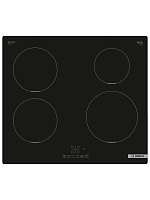 Поверхность индукционная Bosch PUG611AA5E (Serie2 / черный / стеклокерамика / QuickStart / PowerBoost / без рамки)