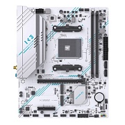 Материнская плата MAXSUN MS-B550M GAMING WIFI ICE [AM4, AMD B550, 2xDDR4, 2xM2, 4xSATA, HDMI+DP, Micro-ATX] (батарея CR2032 не установлена) 