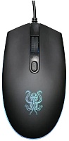Проводная игровая мышь Oklick 706G Octa, (Проводная 1.5м/1600 dpi), Черная