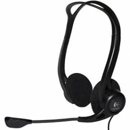 Наушники с микрофоном Logitech PC 960 Headset Stereo USB 981-000100