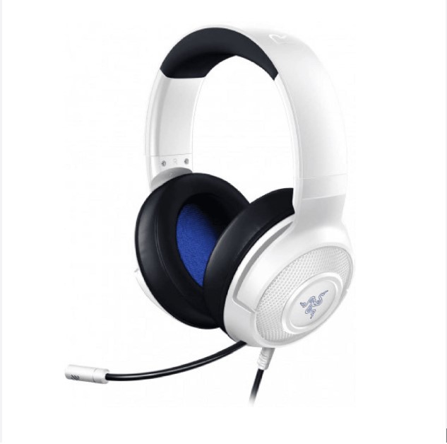 Игровые наушники с микрофоном Razer Kraken X  for Console PS White 