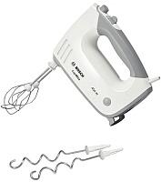 Миксер Bosch MFQ36400 (450Вт/ ручной/ скоростей 5/ корпус пластик/ насадок 2/ турборежим/ белый)