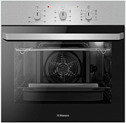 Духовой шкаф Hansa BOEI681821 (62 л / до 250 °C / нерж. сталь / Steam Clean / Гриль / Боковые направляющие / А)