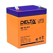 Батарея 12V/ 4,5Ah DELTA HR 12-4,5 W, клеммы F2 срок службы 8 лет