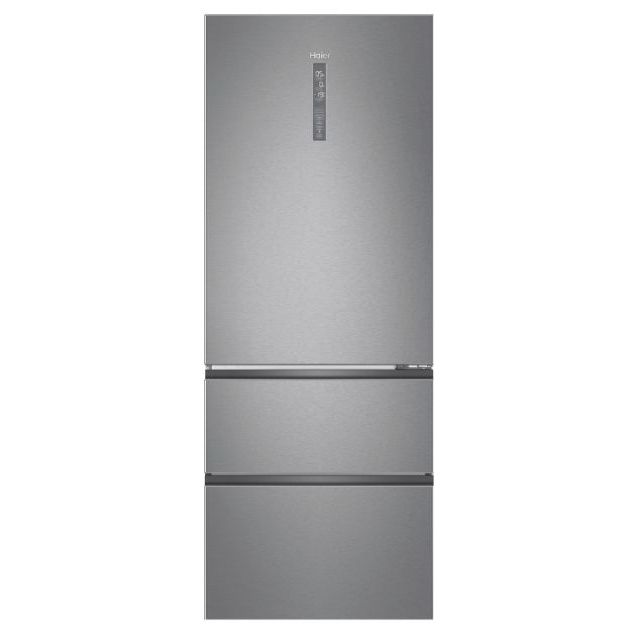 Холодильник трехдверный Haier A3FE742CMJ(EE) (Объем - 463 л / Высота - 190,5 см / Ширина - 70 см /  A++ / Нерж. сталь / No Frost)
