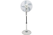 Вентилятор напольный Sakura SA-17W ( 45 Вт / скоростей 3 / диаметр 40 см / тяжелая база, 5 лопастей / белый) 