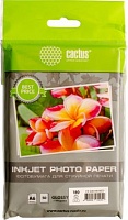 Фотобумага Cactus CS-GA618050ED A6/180г/м2/50л./белый глянцевое для струйной печати 