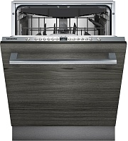 Машина посудомоечная встраиваемая 60 см Siemens SN636X06KE (iQ300 / 13 комплектов / 3 полки / расход воды - 9,5 л / InfoLight / VarioSpeed Plus / А++) Чёрный