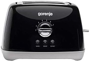 Тостер Gorenje T900RLBK (1000 Вт/ тостов - 2/ подогрев, размораживание/ черный)