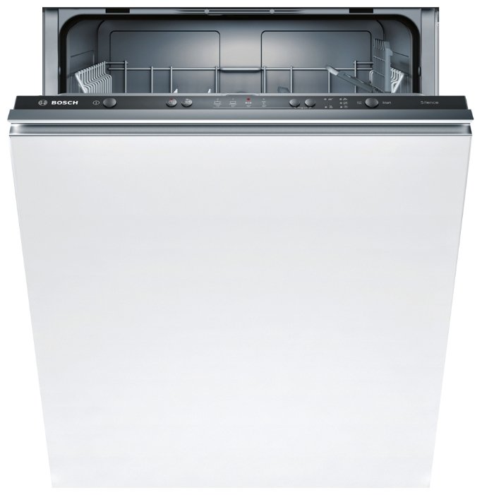Машина посудомоечная встраиваемая 60 см Bosch SMV24AX02E (Serie2 / 12 комплектов / 2 полки / расход воды - 11,7 л / InfoLight / А+)