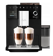 Кофемашина Melitta Caffeo CI Touch F630-112 (кофе зерновой, молотый/ 1400 Вт/ 1.8 л/ автоматический капучинатор/ 10 напитков) Черный