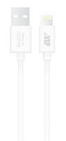 Кабель Borasco Lightning - USB, 2A, 1 метр, белый (20543) Белый