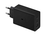 Сетевое зарядное устройство Samsung EP-T6530NBEGEU (Type-C/3A/65W/быстрая зарядка PD 3.0/чёрное)