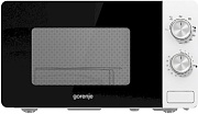 Микроволновая печь Gorenje MO20E2W (Essential / 20 л, 800 Вт, переключатели поворотный механизм, гриль, белый/черный)