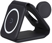 Беспроводное зарядное устройство TFN MagTrio QI14 (15W, чёрное)