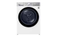 Сушильная машина с тепловым насосом LG RH90V9AV2QR (69см / 9кг / Конденсационная / A+++ / Allergy Care / Eco Hybrid / DUAL Inverter Heat Pump™ /Wi-Fi) Белый