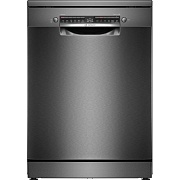 Машина посудомоечная отдельностоящая 60 см Bosch SMS4HVC03E (Serie4 / 14 комплектов / 3 полки / Расход воды - 9 л / HomeConnect / ExtraDry / Серый)