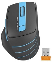 Беспроводная мышь A4Tech Fstyler FG30, оптическая (2000dpi), серый/синий
