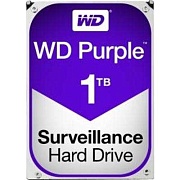 Жесткий диск  1000Gb WD 64Mb SATA WD11PURZ Purple  для систем наблюдения  