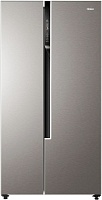 Холодильник Side by Side Haier HRF-535DM7RU (177.5см / Серебристый / NoFrost)